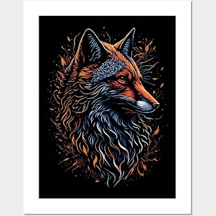 Mystic fox Posters and Art